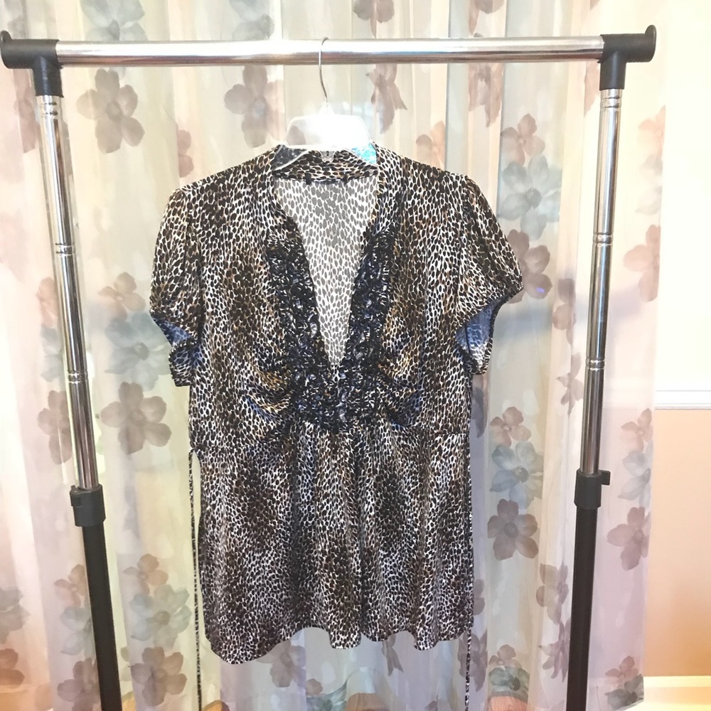 Leopard Print Top